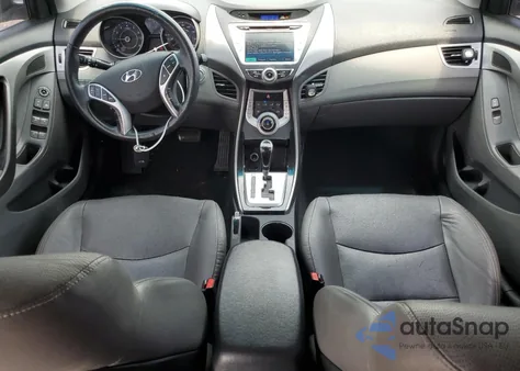 2012 Hyundai Elantra Gls из США, поврежденный, VIN KMHDH4AE2CU448082